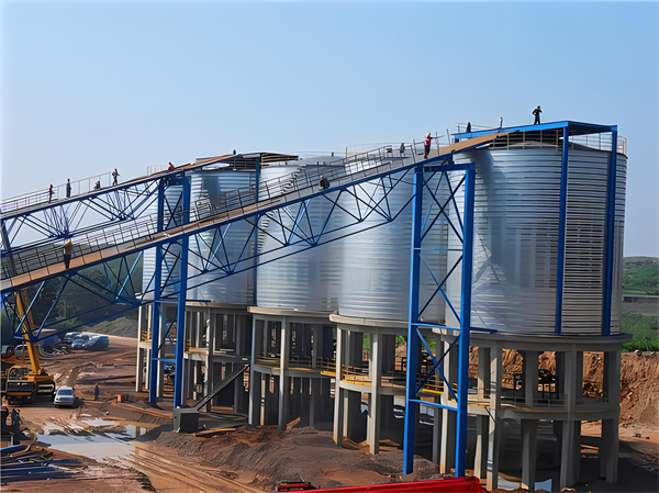 工业园区螺旋钢板仓