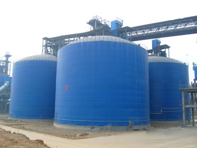 工业园区水泥钢板库改造