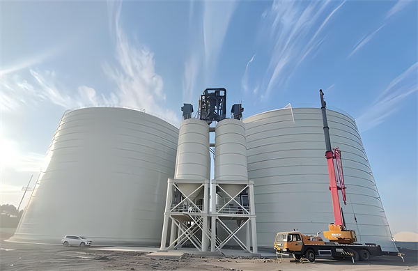 工业园区大型钢板库